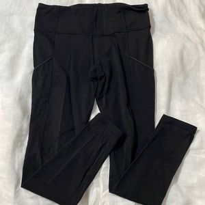 Lululemon black leggings. Size 10.
